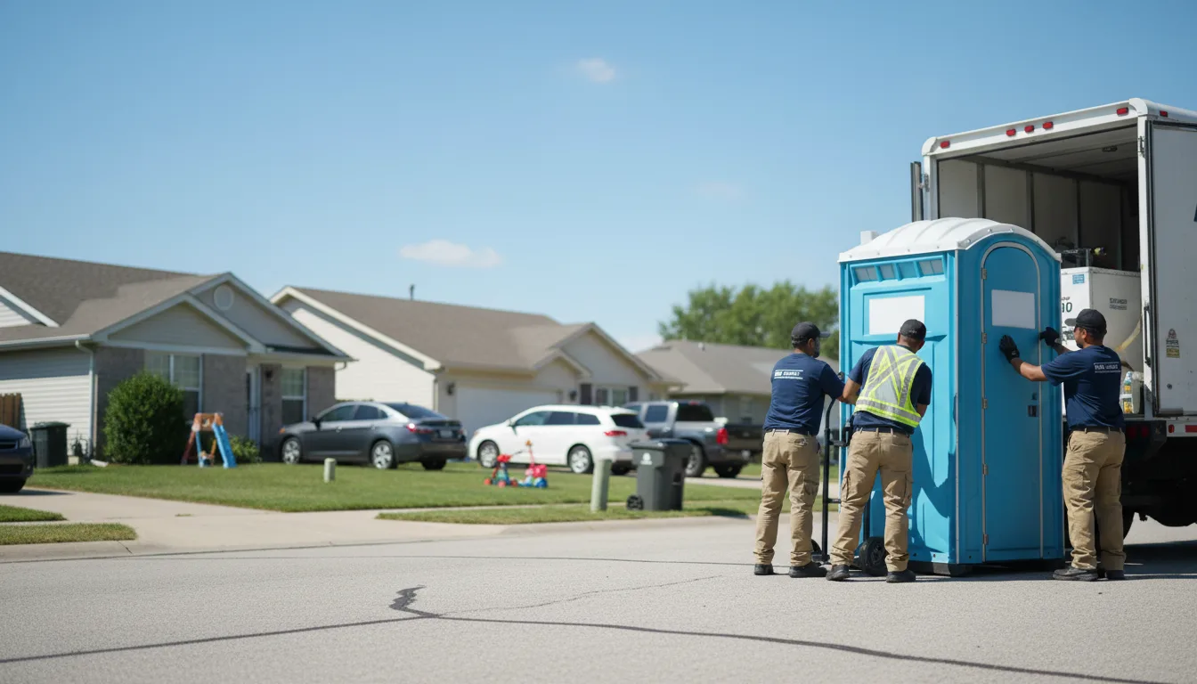 Standard Porta Potty Rentals in Chestnut, IL near me